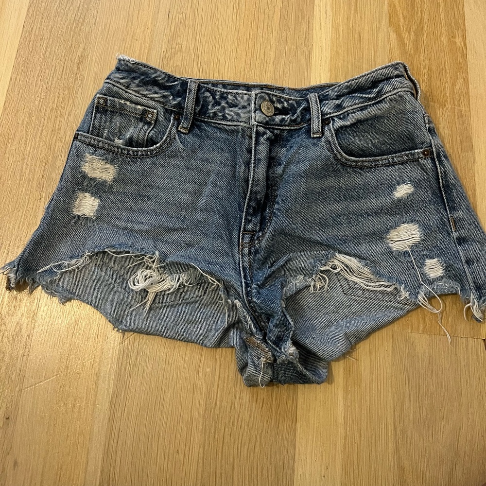 Medium wash Pacsun jean shorts